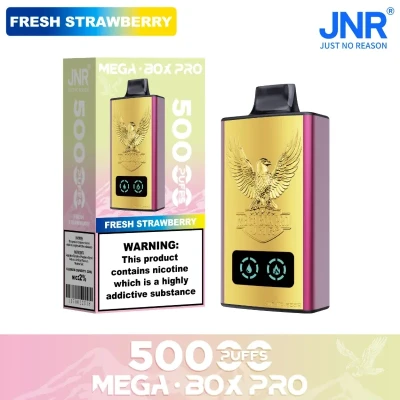 JNR Mega Box Pro 50K Fresh Strawberry | 50000 Puffs Disposable Vape
